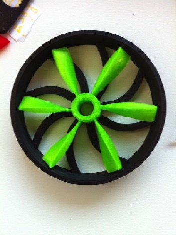 Fan and holder
